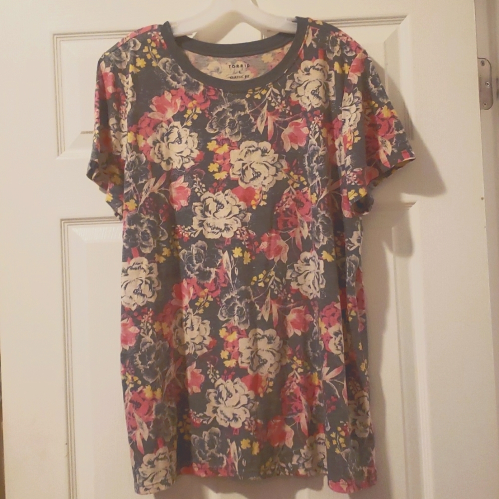 Torrid Vintage Triblend Jersey Tee